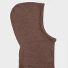 Balaclava Knit Hood - Braun