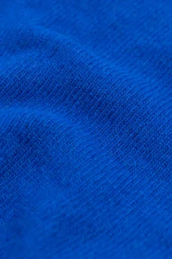 Balaclava Knit Hood - Kobalt Blau