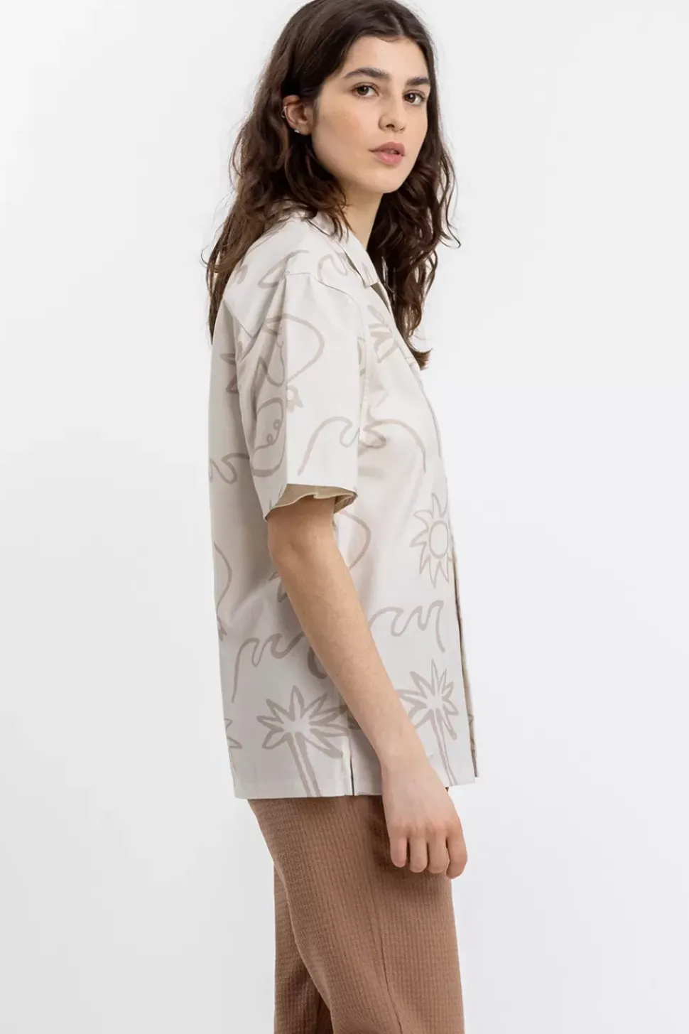 Beachside Bowling Hemd Off-White