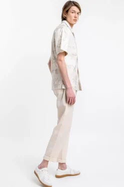 Beachside Bowling Hemd Off-White
