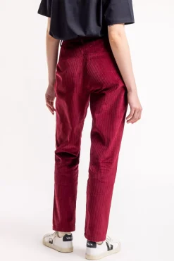 Bio Cordhose Weinrot