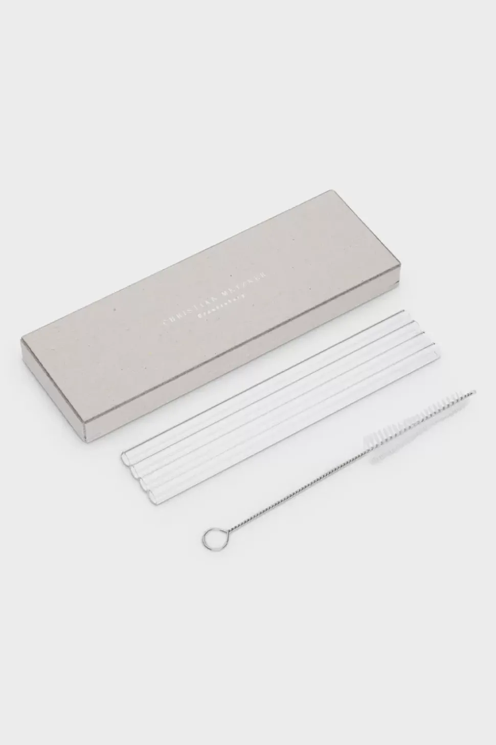 Christian Metzner - Resort Glasstrohhalme-Set - Transparent