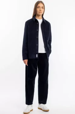Cord Hemd Bio Baumwolle - Dunkelblau