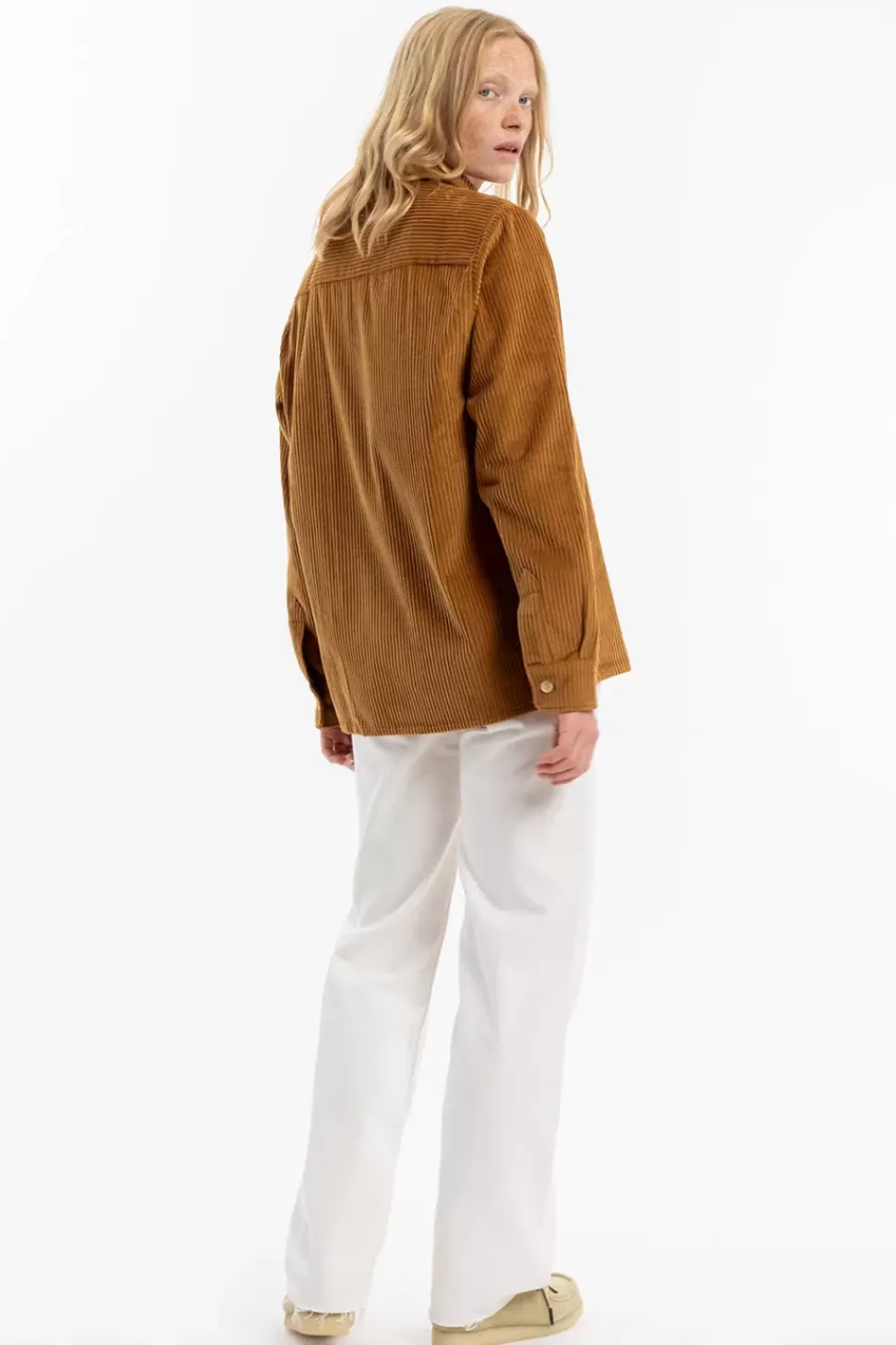 Cord Hemd Bio Baumwolle - Toffee