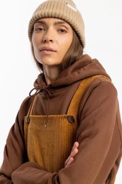 Cord Latzkleid Bio Baumwolle - Toffee