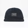 Cord 5-Panel Cap Bio Baumwolle - Dunkelblau