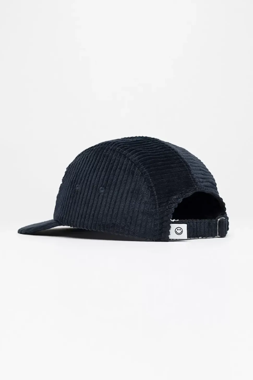 Cord 5-Panel Cap Bio Baumwolle - Dunkelblau