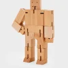 Cubebot Figur Aus Buche