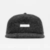 Floppy Cap Wollmischung - Anthrazit
