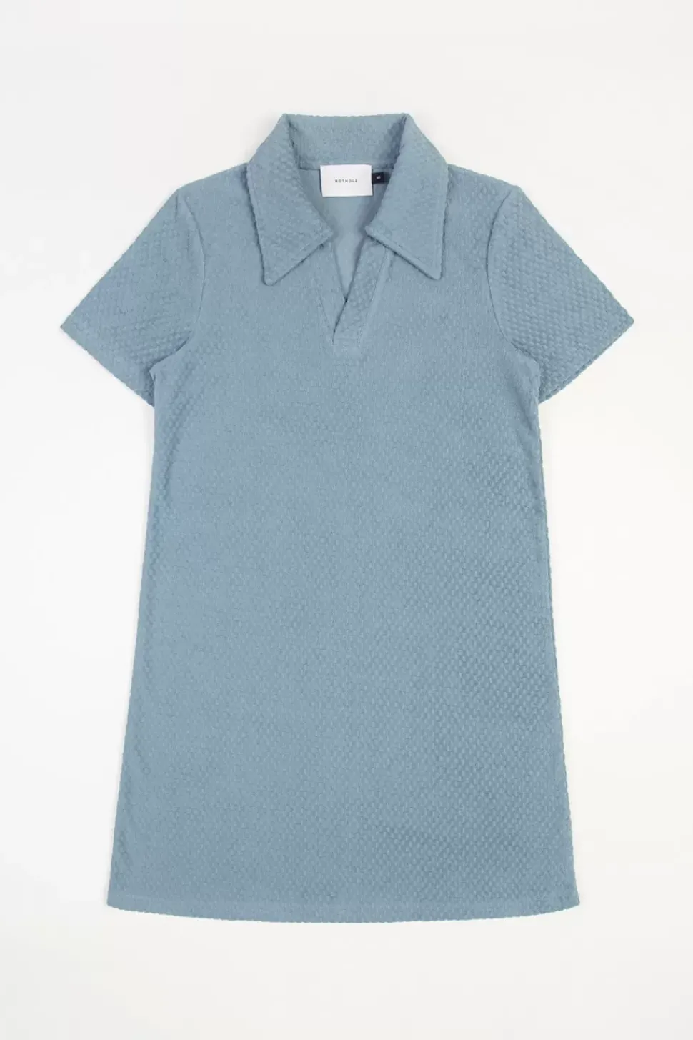 Frottee Kleid Bio Baumwolle - Hellblau