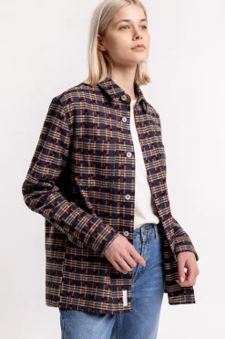 Gemustertes Overshirt Aus Bio-Baumwolle