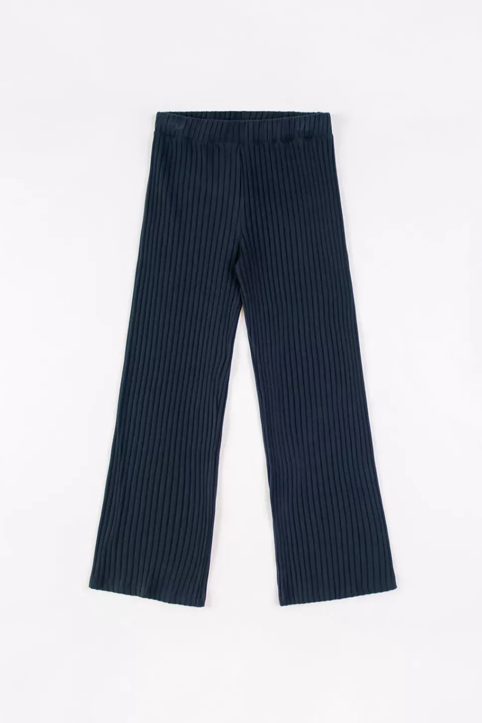 Gerippte Hose Bio Baumwolle - Dunkelblau