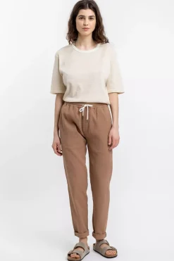 Gestreiftes T-Shirt Creme