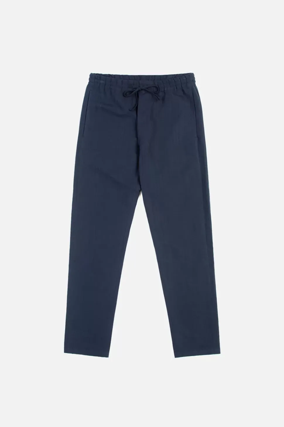 Hose Leinen Mix - Dunkelblau