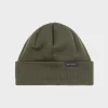 Kurze Mutze Merino Fein - Olive