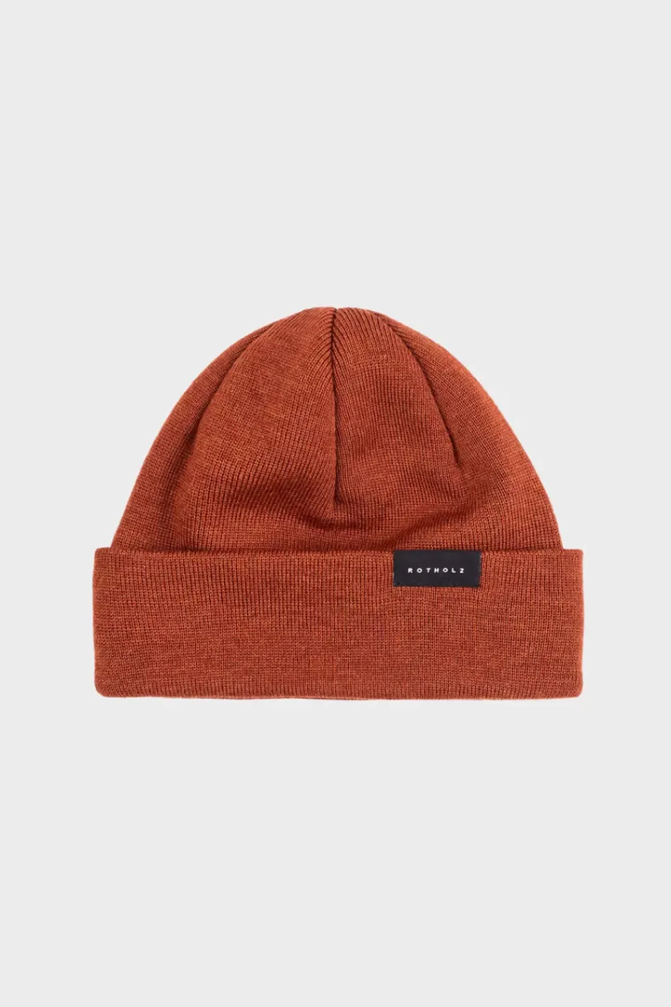 Kurze Mutze Merino Fein - Rot