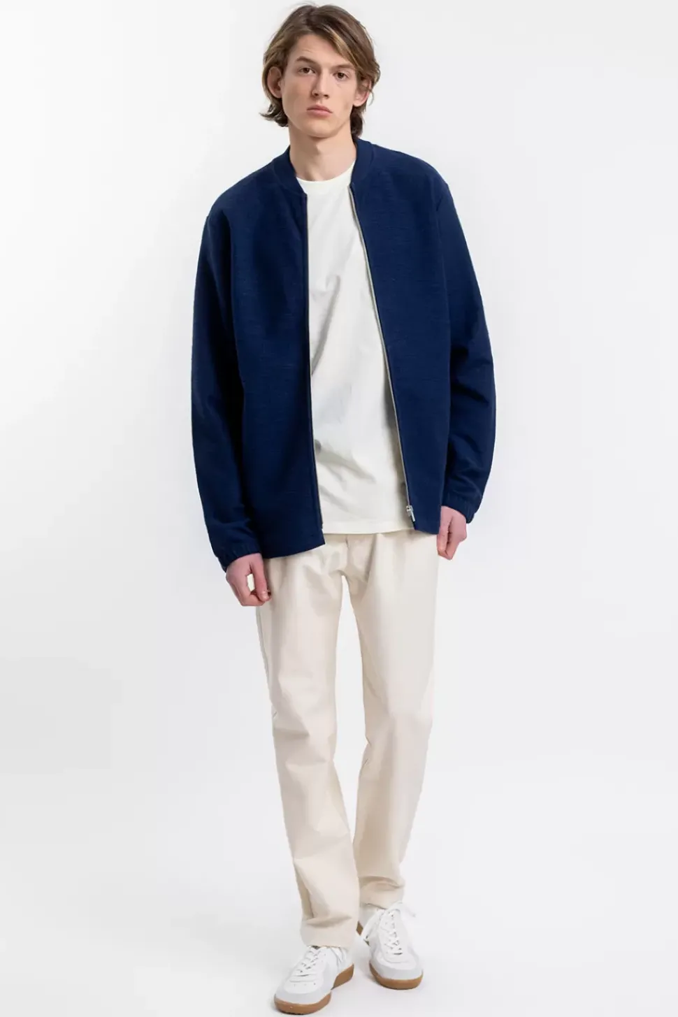 Leichte Bomberjacke Blau