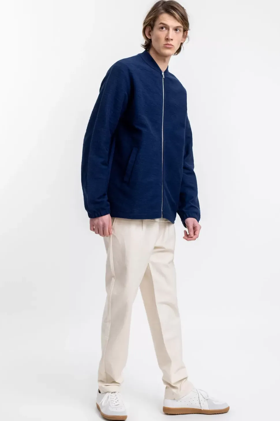 Leichte Bomberjacke Blau