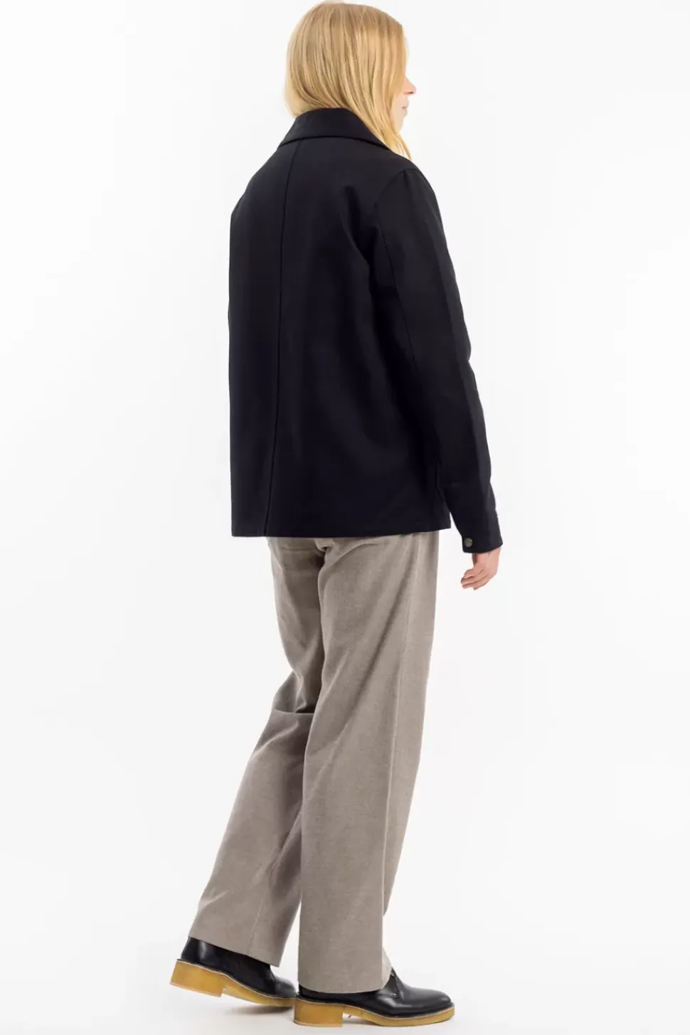 Leichte Jacke Bio Baumwolle - Schwarz