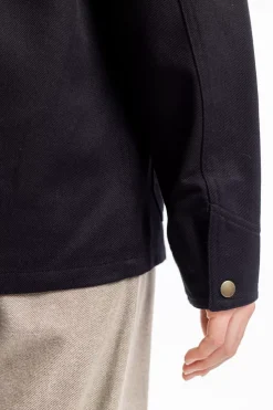 Leichte Jacke Bio Baumwolle - Schwarz