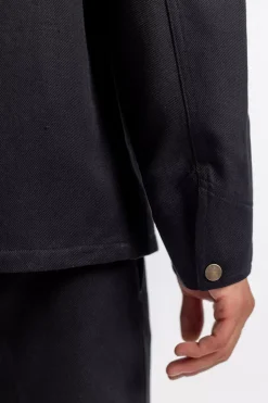 Leichte Jacke Bio Baumwolle - Schwarz