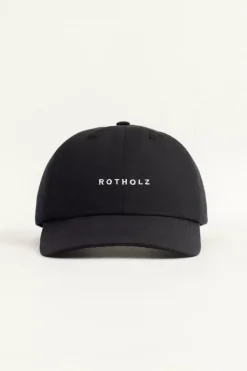Logo Dad Cap Bio Baumwolle - Schwarz