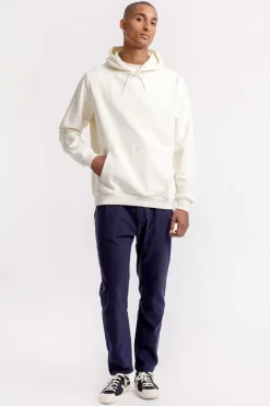 Logo Hoodie Aus Bio-Baumwolle Weis