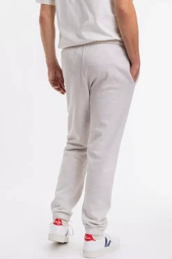 Logo Sweatpants Aus Bio-Baumwolle Grau Meliert