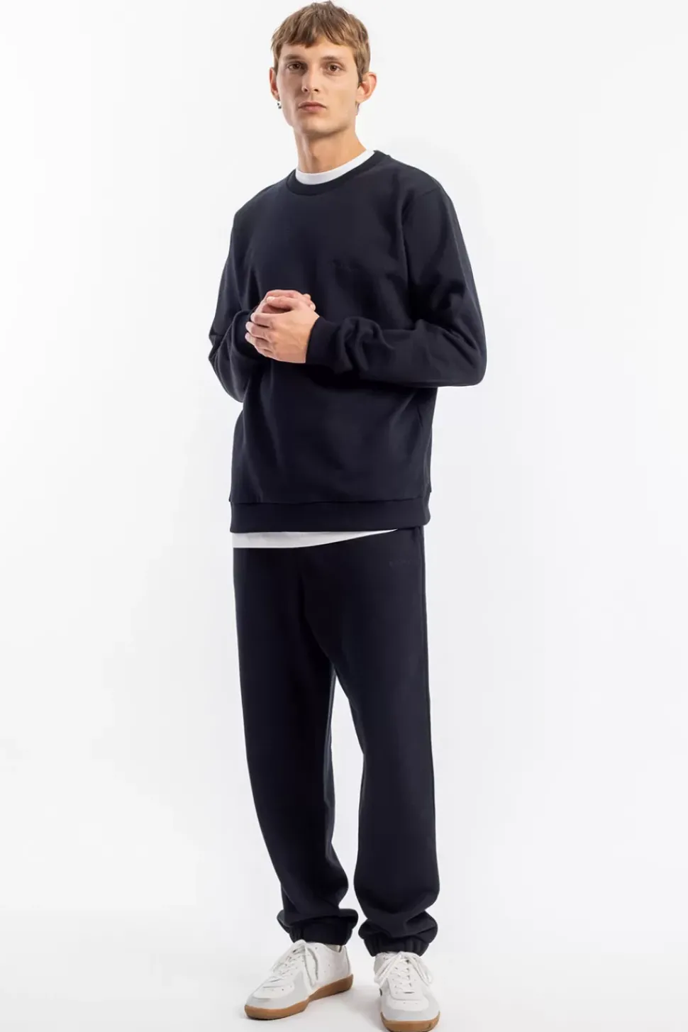 Logo Sweatpants Bio Baumwolle - Schwarz