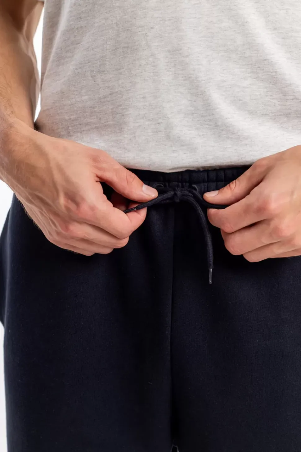 Logo Sweatpants Bio Baumwolle - Schwarz