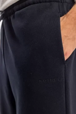 Logo Sweatpants Bio Baumwolle - Schwarz