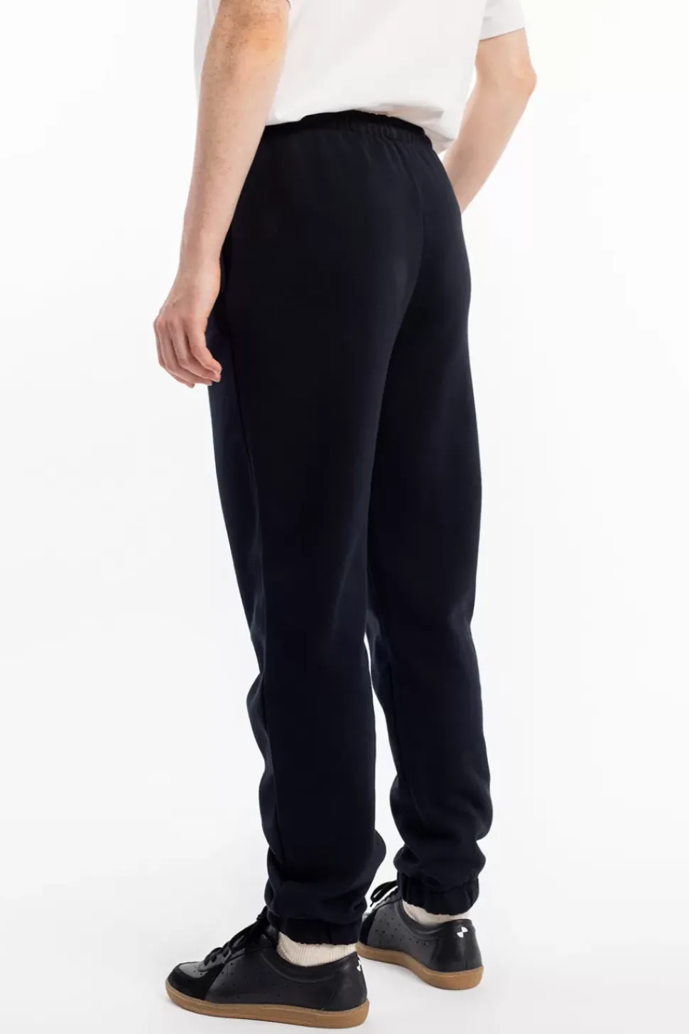 Logo Sweatpants Bio Baumwolle - Schwarz