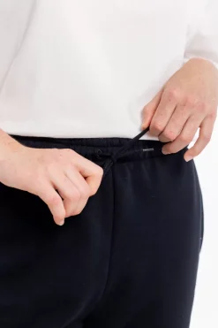 Logo Sweatpants Bio Baumwolle - Schwarz