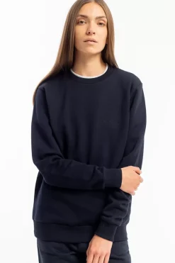 Logo Sweatshirt Bio Baumwolle - Schwarz