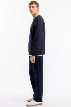 Logo Sweatshirt Bio Baumwolle - Schwarz