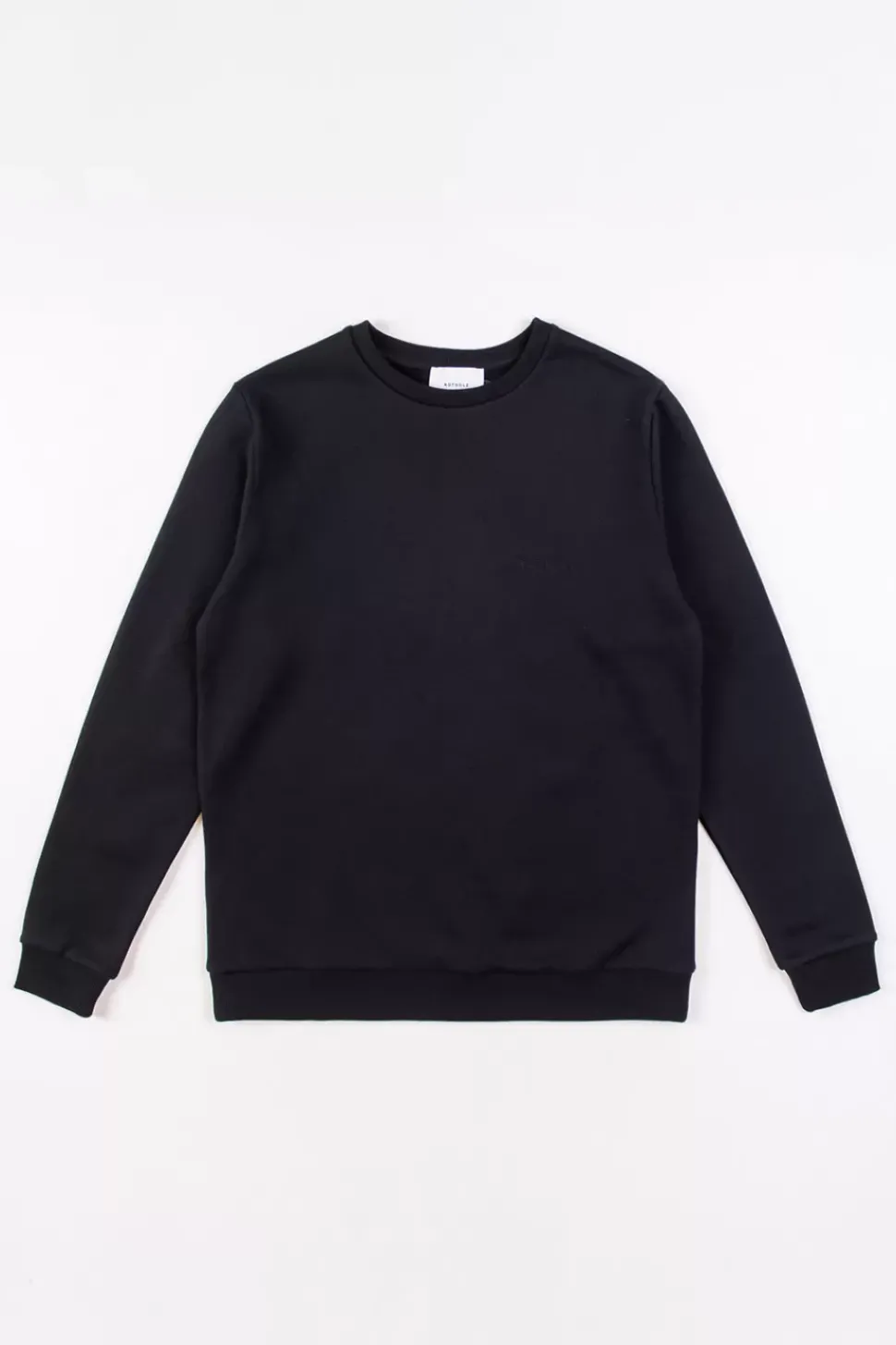 Logo Sweatshirt Bio Baumwolle - Schwarz