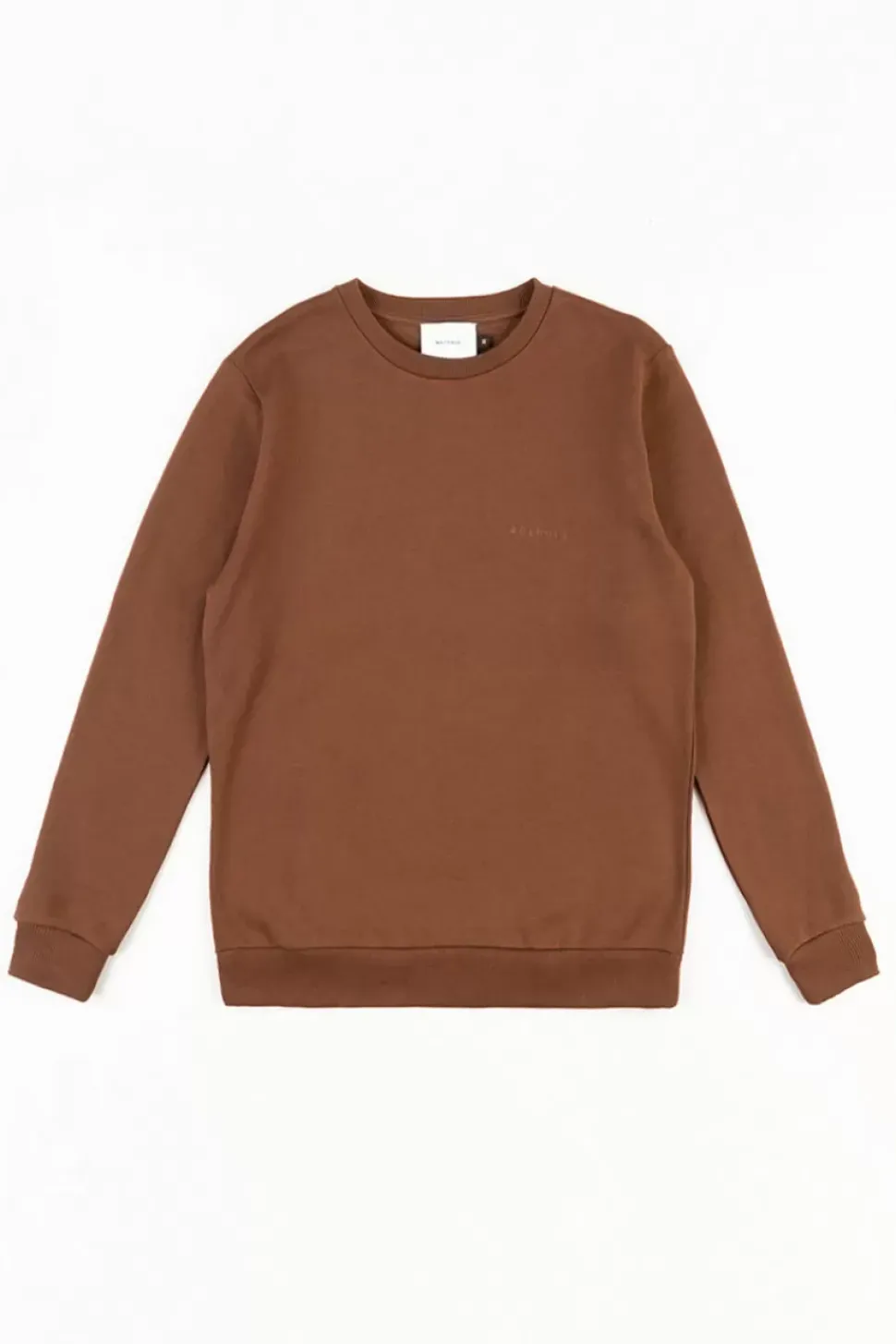 Logo Sweatshirt Bio Baumwolle - Braun