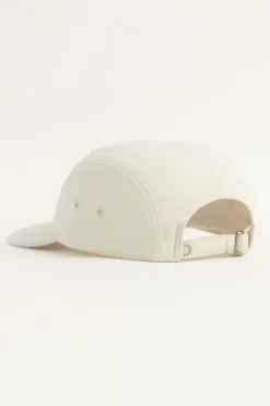 5 Panel Cap Bio Baumwolle - Sand
