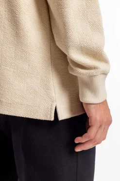 Polo Jersey Bio Baumwolle - Creme
