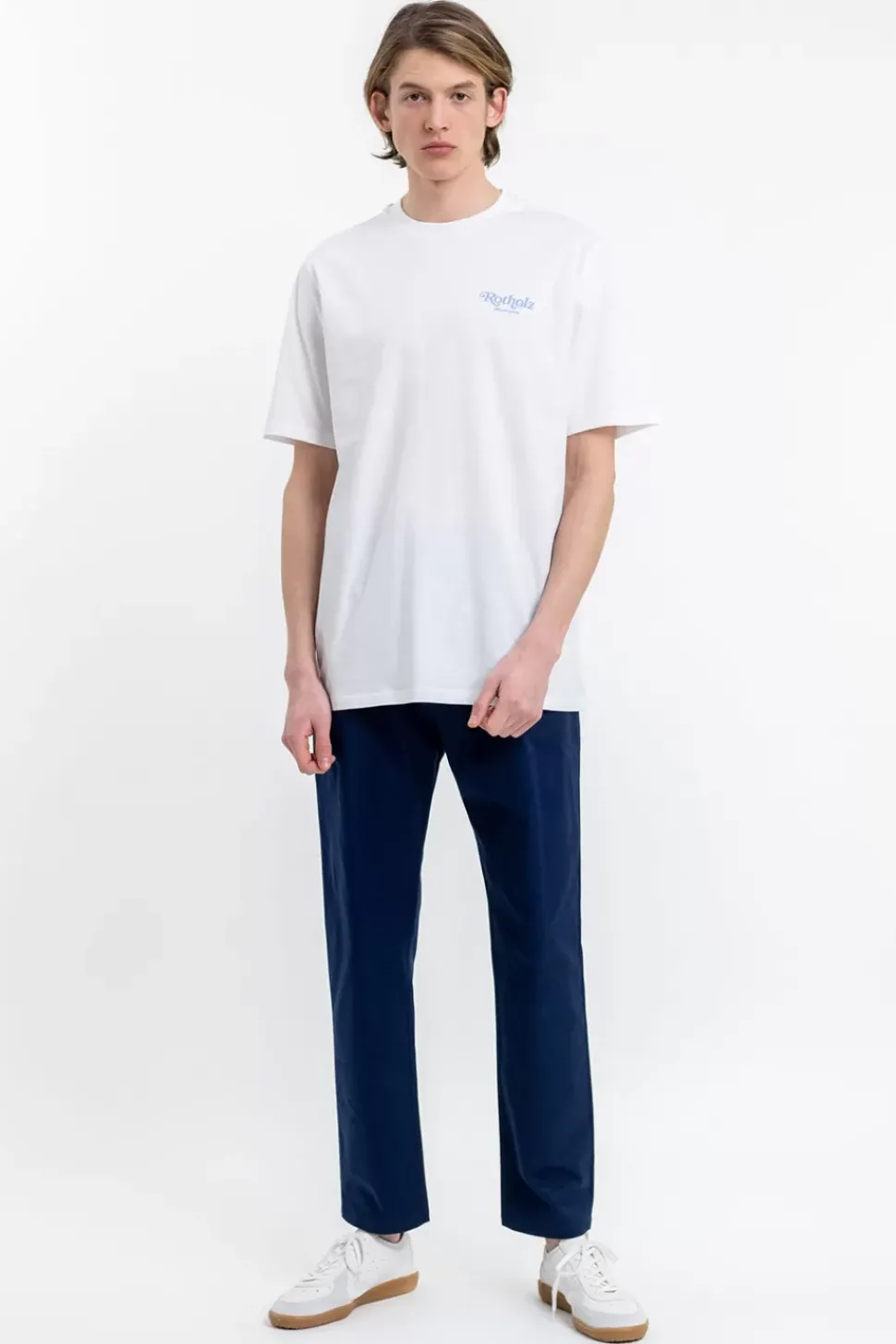 Retro Logo T-Shirt Weis
