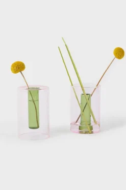 Reversible Glass Vase