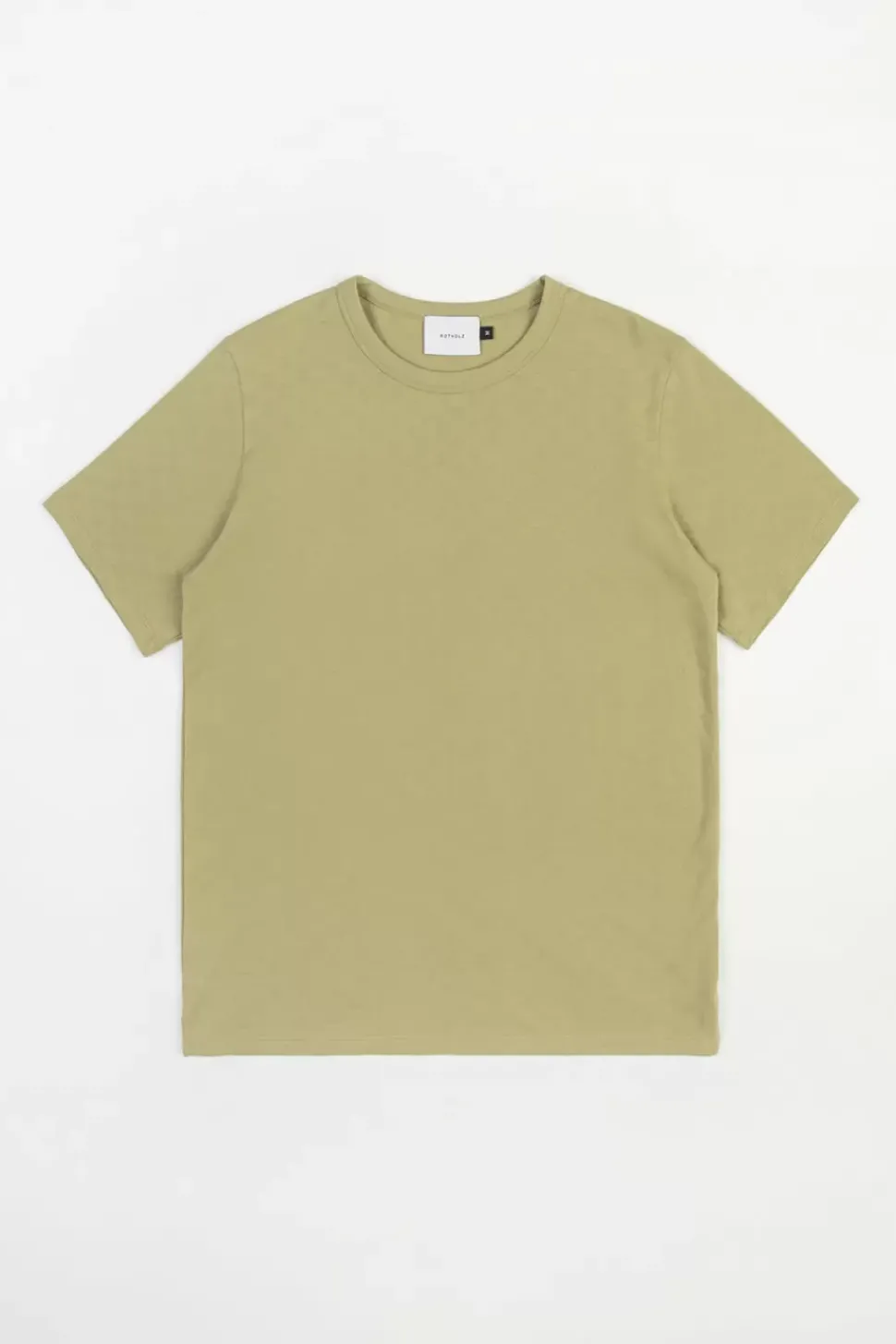 Strukturiertes T-Shirt Bio Baumwolle - Grun