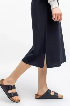 T-Shirt Kleid Aus Bio-Baumwolle Schwarz