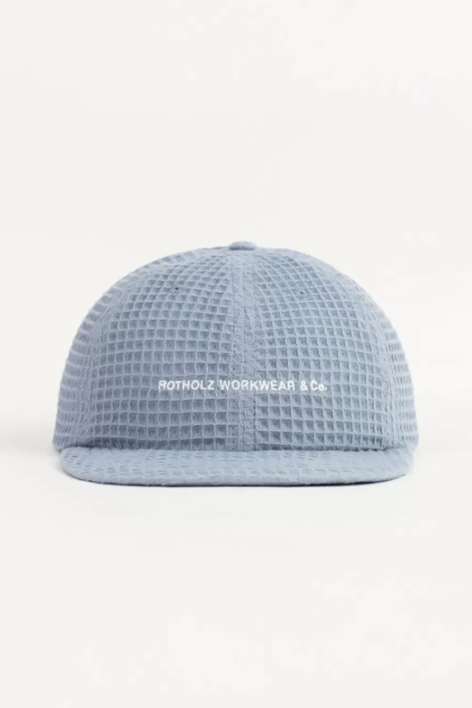 Waffel Cap Bio Baumwolle - Hellblau
