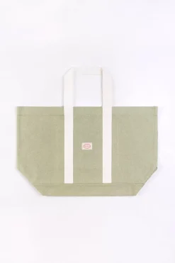 Weekend Tote Bag Aus Bio Canvas Grun