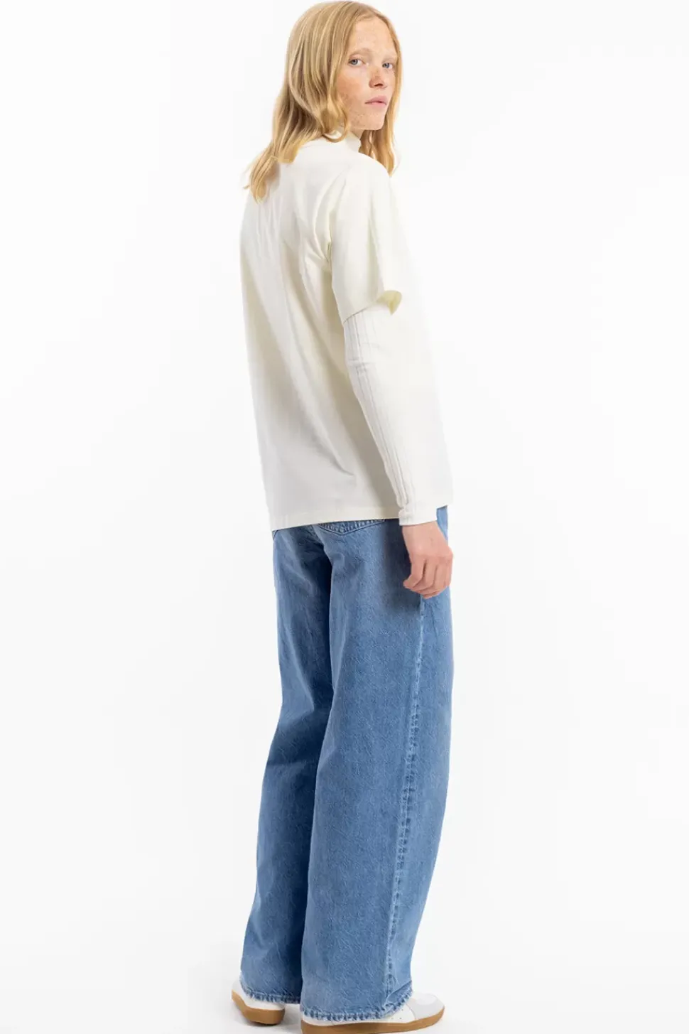 Willkommen Print T-Shirt Bio Baumwolle - Off-White