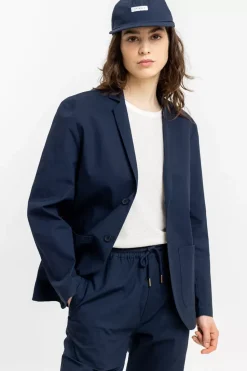 Workwear Blazer Aus Bio Ripstop Blau