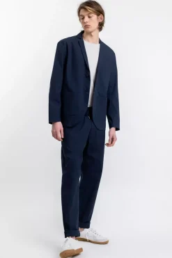 Workwear Blazer Aus Bio Ripstop Blau