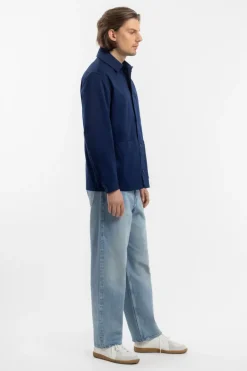Workwear Jacke Bio Twill - Blau