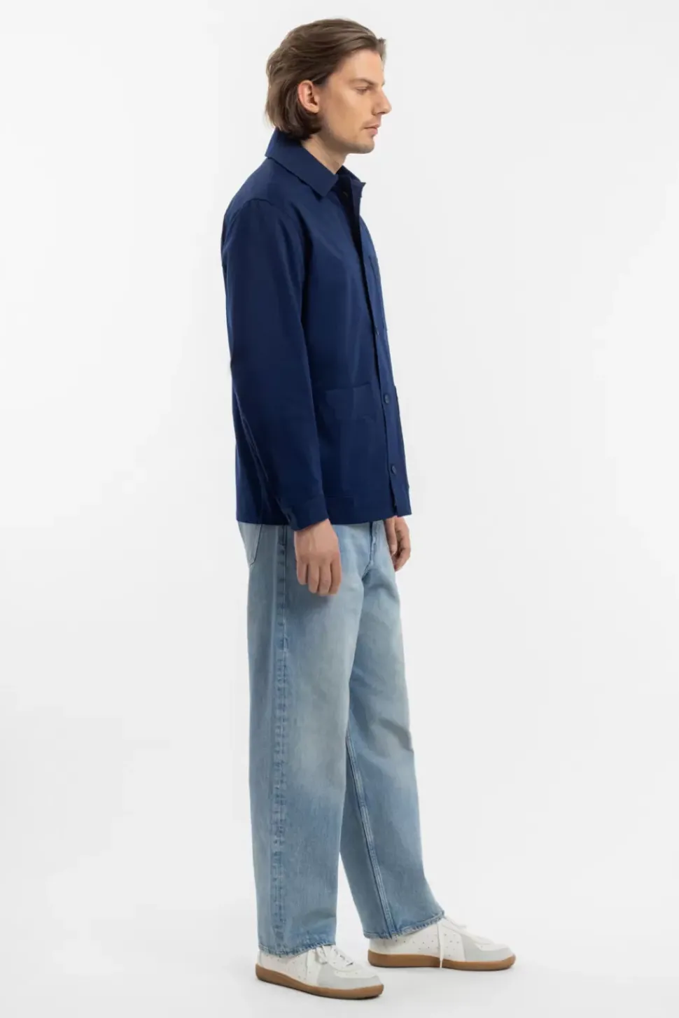 Workwear Jacke Bio Twill - Blau